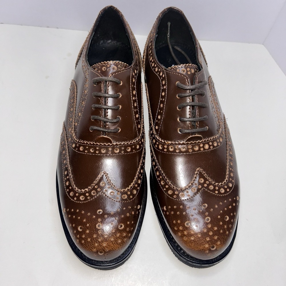 G.H.Bass Women's Brogues Brown Oxfords Size 5 EUR 36